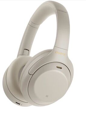 Gray Sony WH-1000XM4 Premium Wireless Noise Canceling Headphones (Like new)